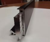 6063 T5 Profiles de clôture de séparation de porte en aluminium